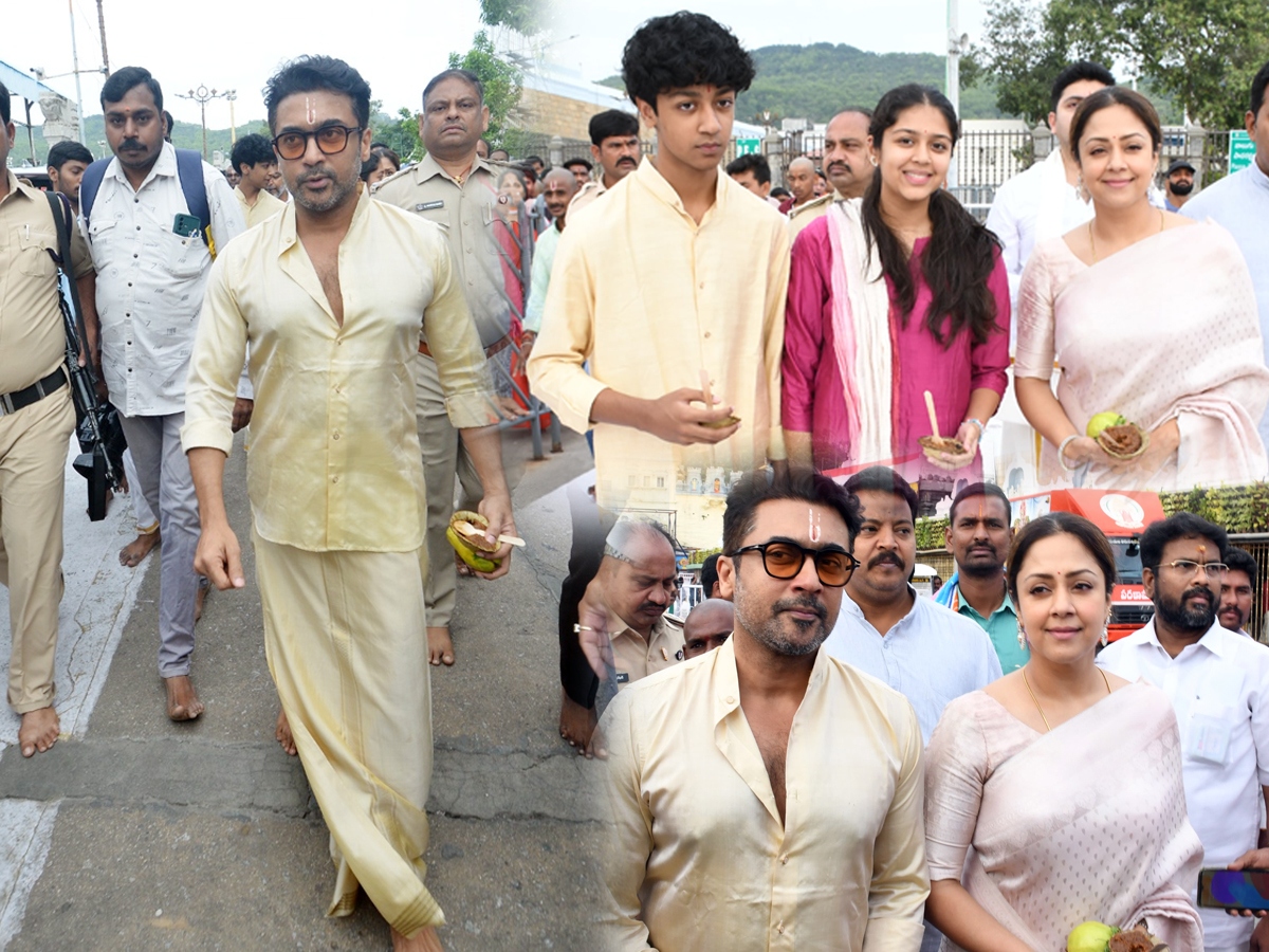 Surya family visits to Tirumala (Photos)1