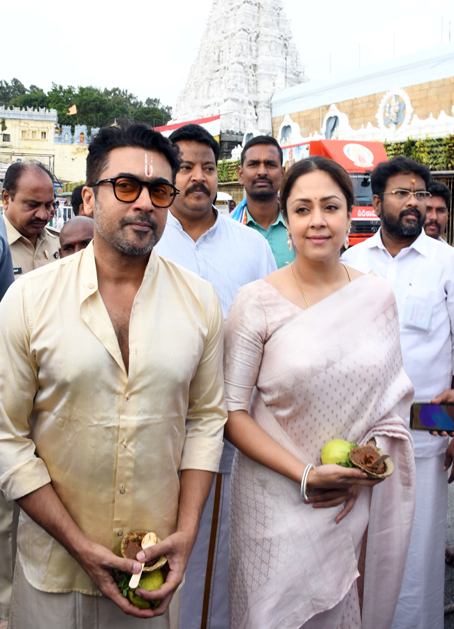 Surya family visits to Tirumala (Photos)2