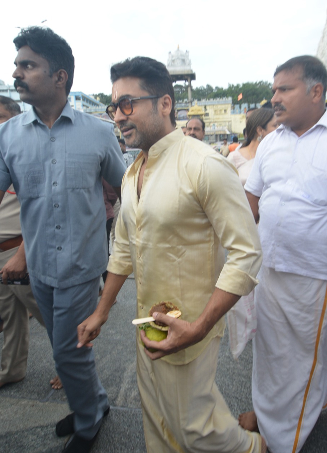Surya family visits to Tirumala (Photos)14
