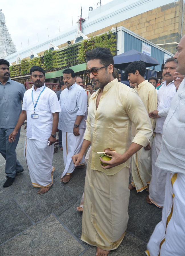 Surya family visits to Tirumala (Photos)6