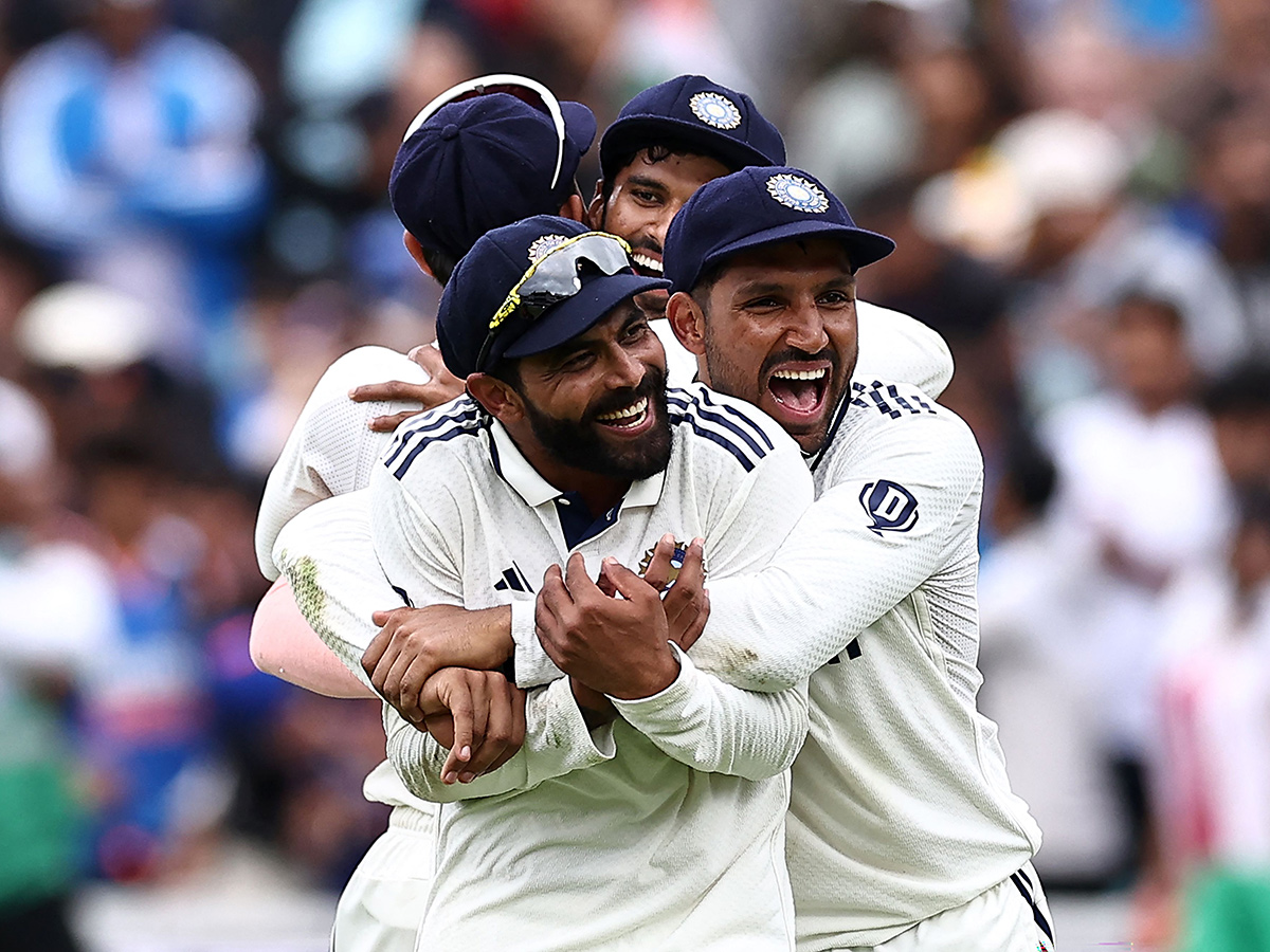 India victory in the fifth Test match against England11