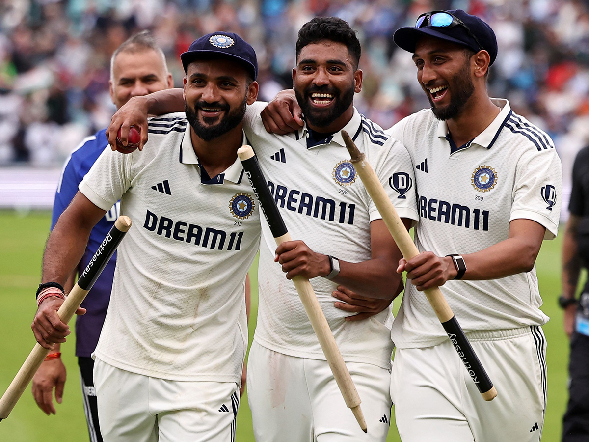 India victory in the fifth Test match against England4