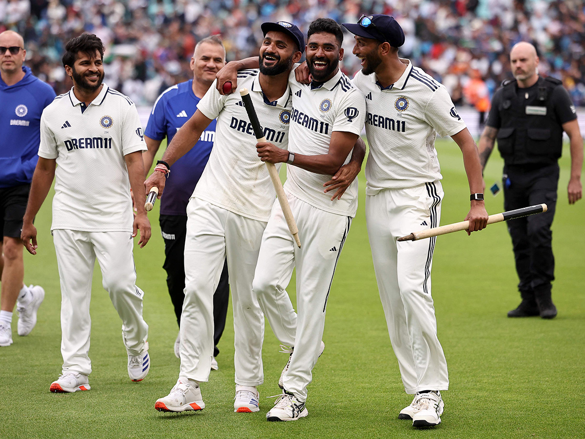 India victory in the fifth Test match against England7