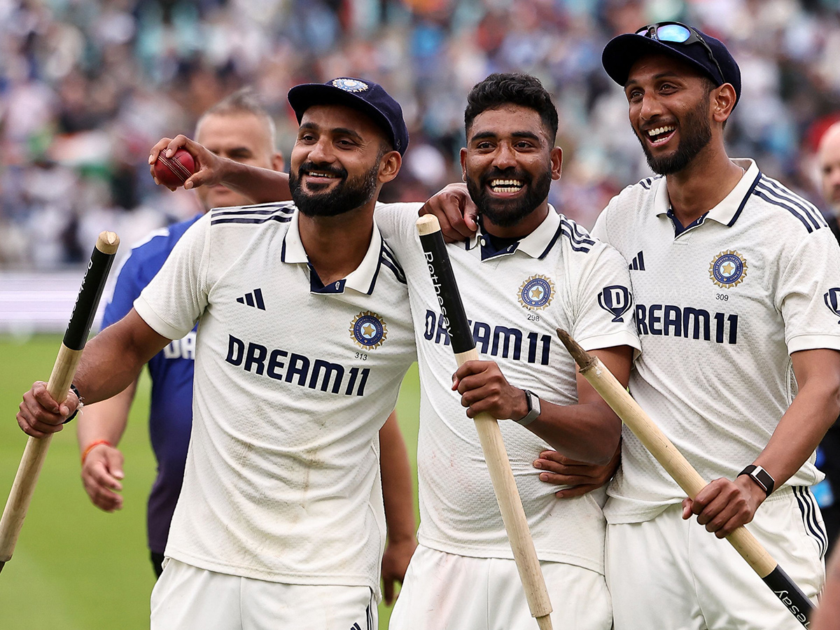 India victory in the fifth Test match against England8