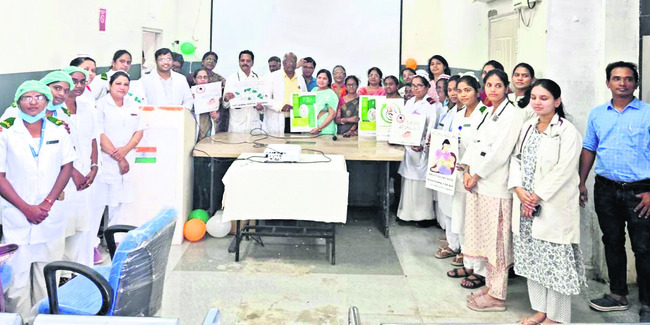 ‘తల్లిపాలతో శిశువుకు రోగనిరోధక శక్తి లభిస్తుంది’
2