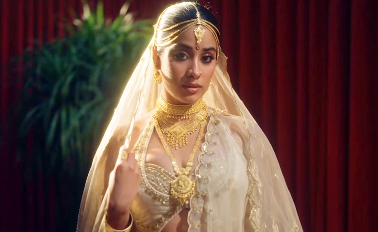 Actress Janhvi Kapoor looks In bride for Masaba Guptas New collection Photos11