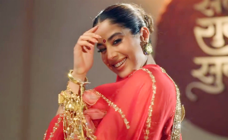 Actress Janhvi Kapoor looks In bride for Masaba Guptas New collection Photos12
