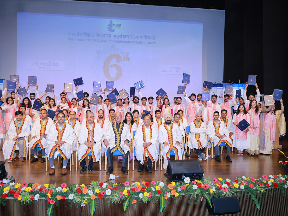 IISER Tirupati Convocation Day Celebrations Photos12