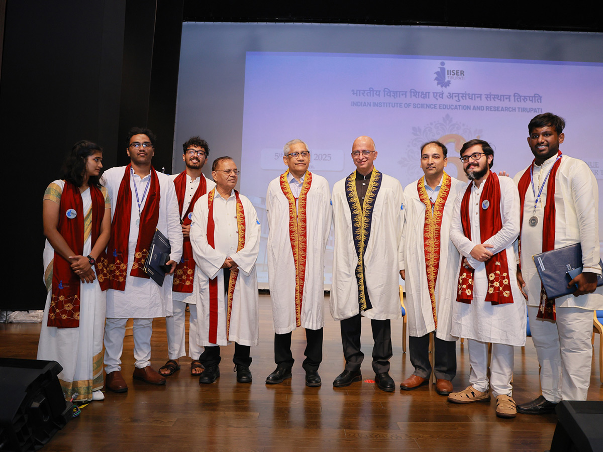 IISER Tirupati Convocation Day Celebrations Photos13