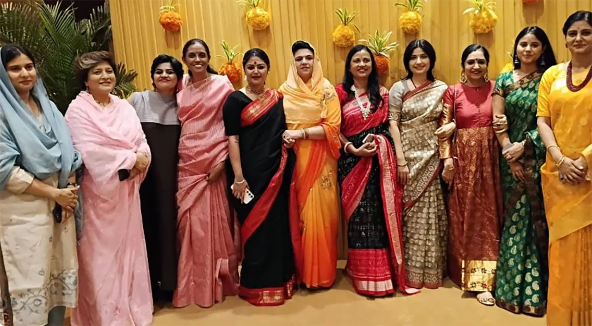 Mahua Moitra Pinaki Misra Host Wedding Reception Photos10