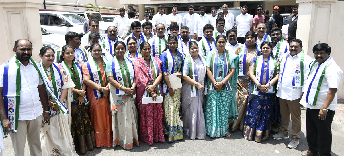 YSRCP Won In GVMC Standing Committee Elections13
