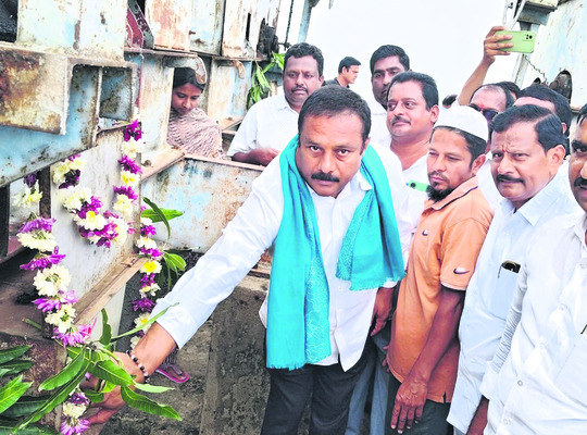 ఎస్సారెస్పీ నీటి విడుదల ప్రారంభం 1