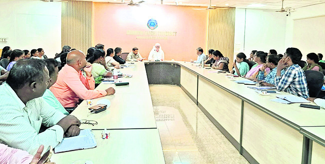 న్యాక్‌ ఏ గ్రేడ్‌ కోసం ప్రణాళిక రూపొందించాలి
1