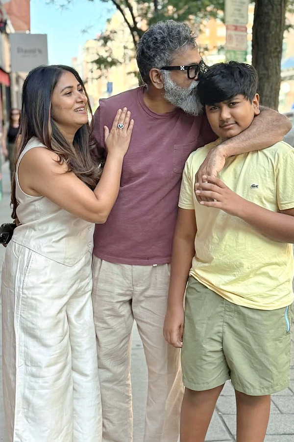 Director Sukumar With Wife Thabitha enjoying in US Photos2