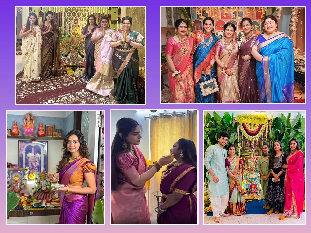 tollywood Celebrities celebrated Varalakshmi Vratham (Photos)1