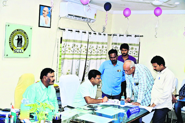 సీహెచ్పీలో సింగరేణి ఈడీ తనిఖీ
2