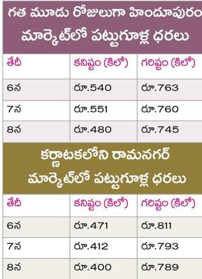పట్టు పరిశ్రమకు ప్రభుత్వ ప్రోత్సాహం కరువైంది. పట్టు రైత1