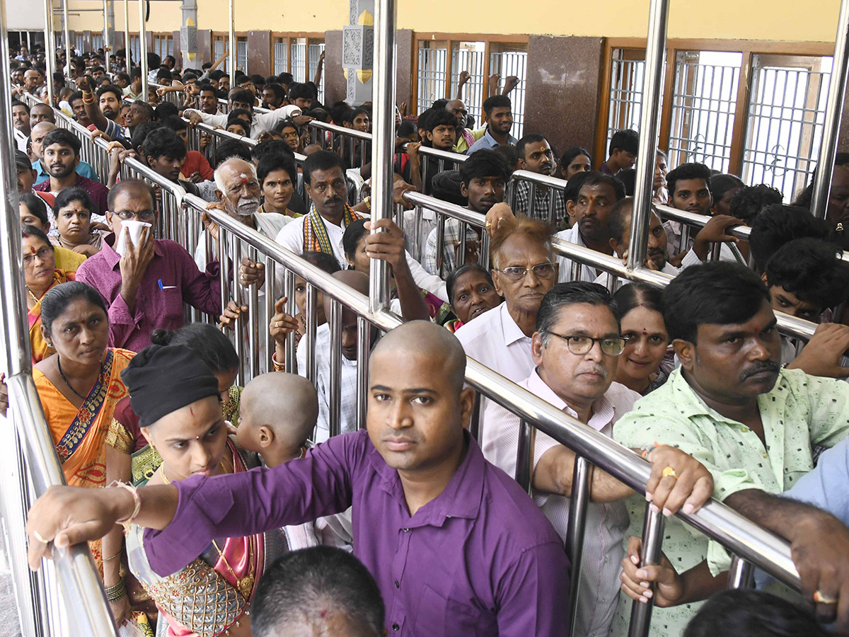 Devotee Rush at Durga Temple Vijayawada14