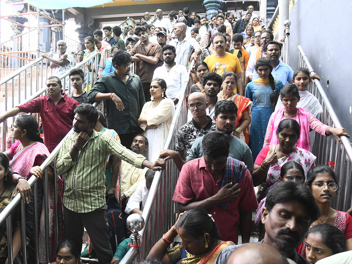 Devotee Rush at Durga Temple Vijayawada21