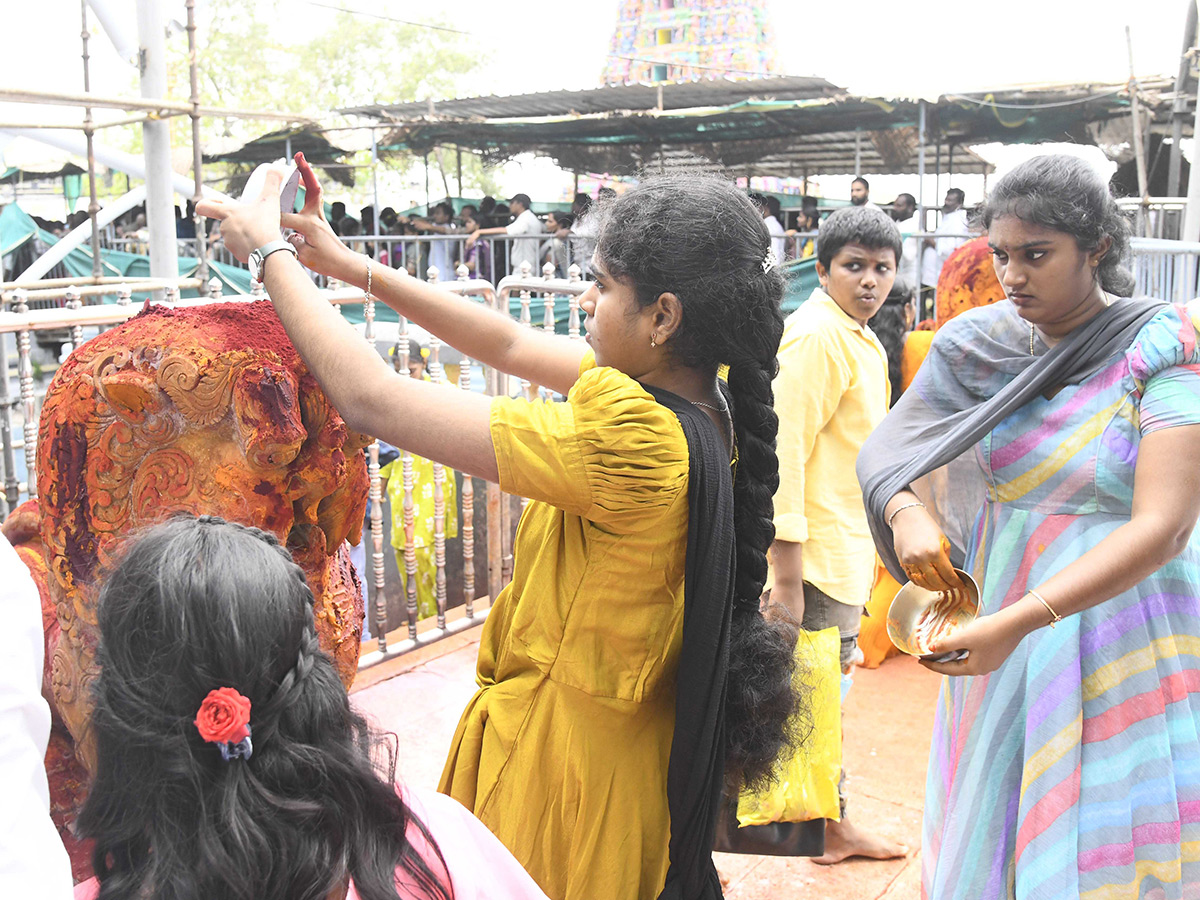 Devotee Rush at Durga Temple Vijayawada22