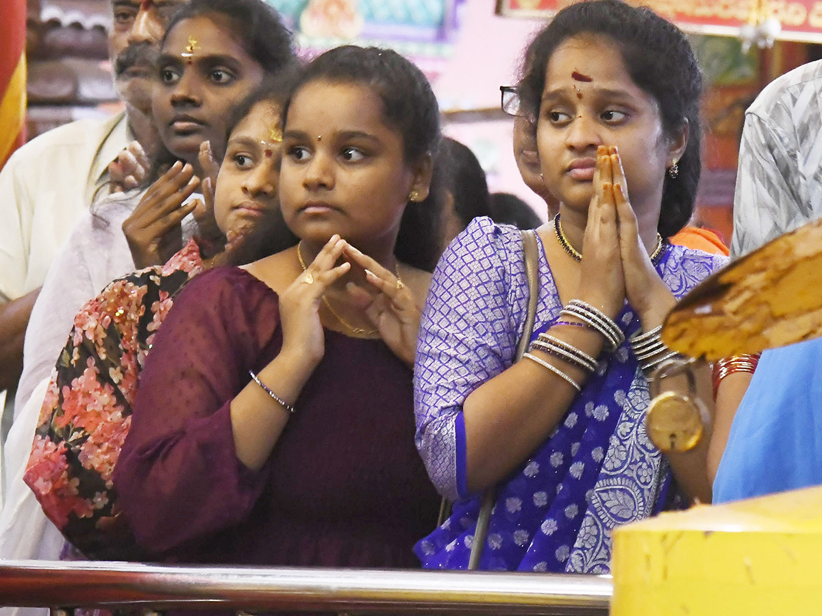 Devotee Rush at Durga Temple Vijayawada27