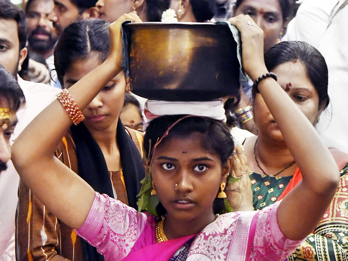 Devotee Rush at Durga Temple Vijayawada9