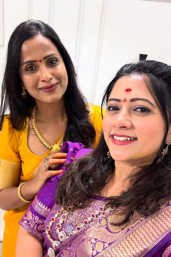 Telugu serial Actress Performed Varalakshmi Vratam Pooja Photos21