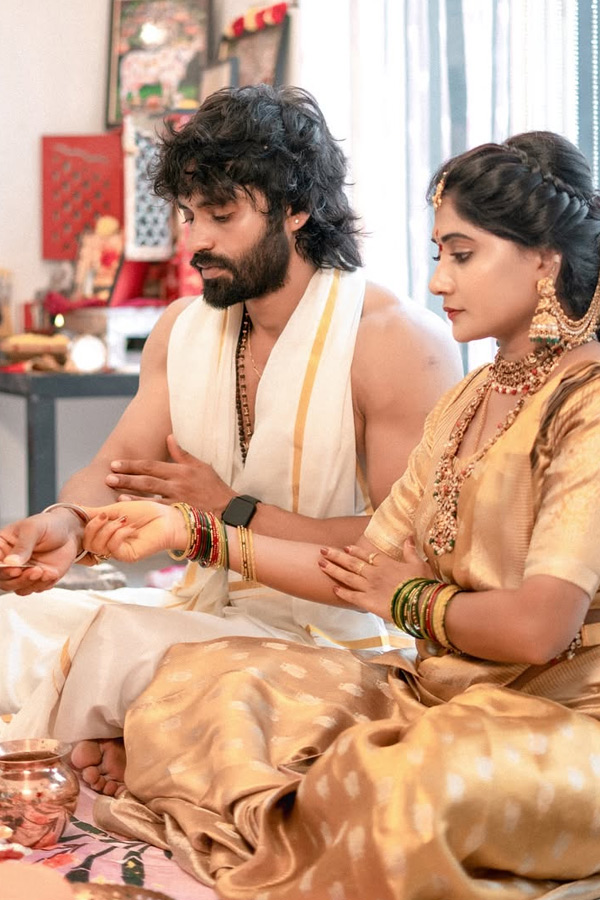 Telugu serial Actress Performed Varalakshmi Vratam Pooja Photos14