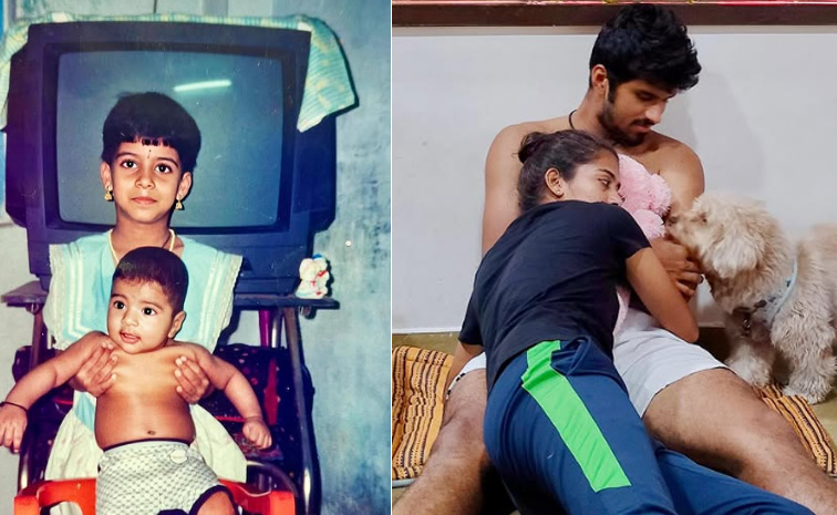 cricketers Tying Rakhi with Their sisters Photos14