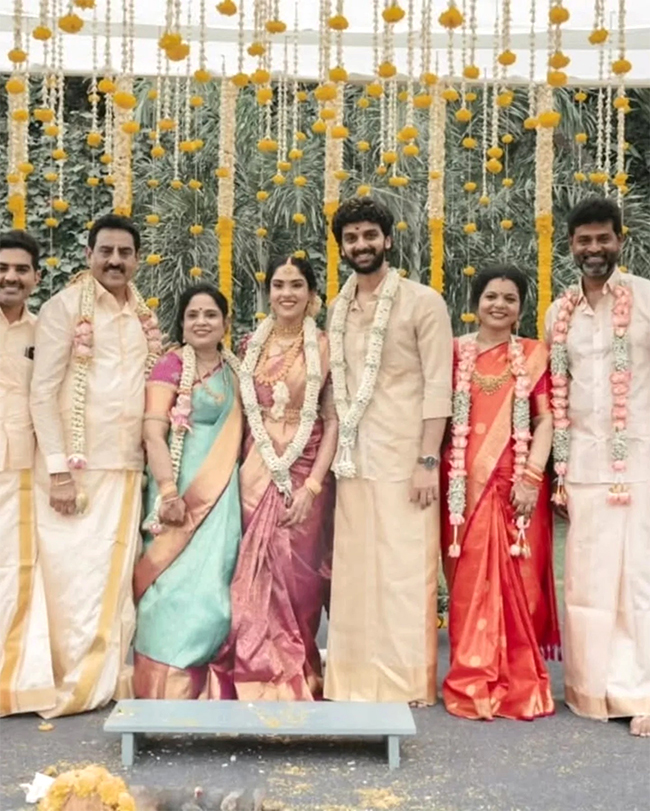 Prem Kumar's Son Kaushik Sundaram Marries Pujitha Photos10