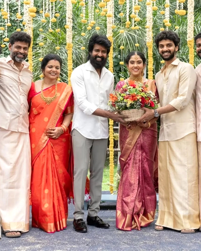 Prem Kumar's Son Kaushik Sundaram Marries Pujitha Photos15