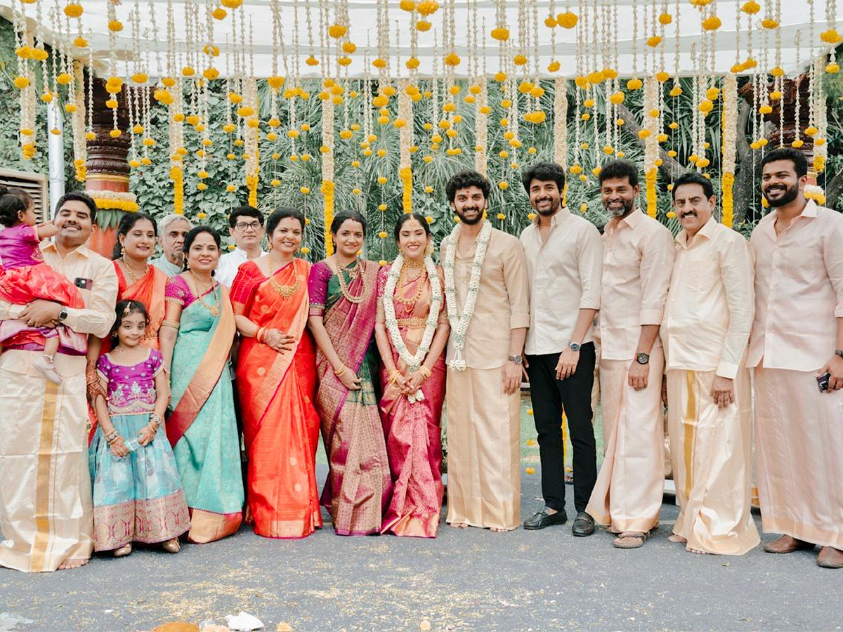Prem Kumar's Son Kaushik Sundaram Marries Pujitha Photos16