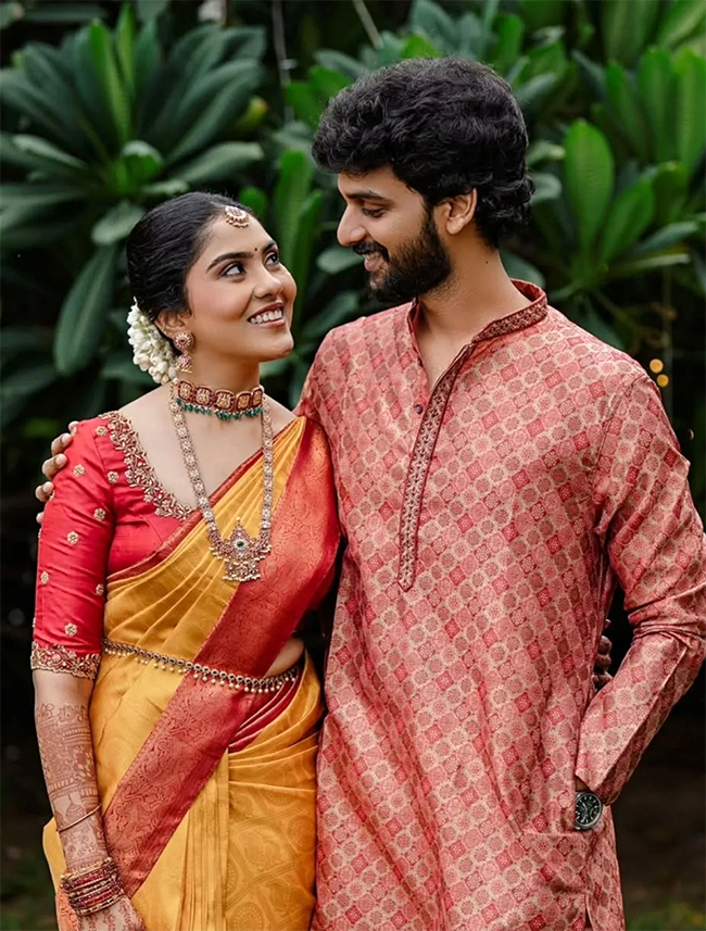 Prem Kumar's Son Kaushik Sundaram Marries Pujitha Photos4
