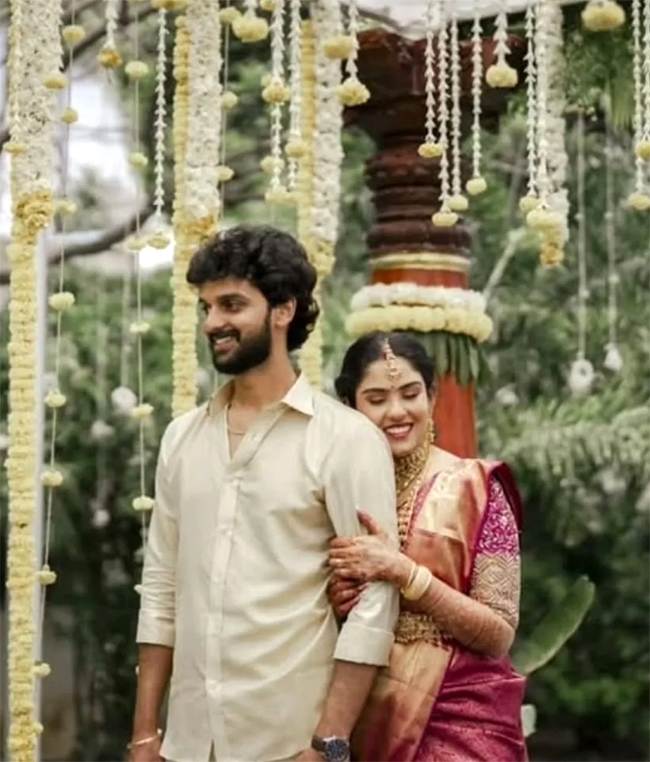 Prem Kumar's Son Kaushik Sundaram Marries Pujitha Photos5