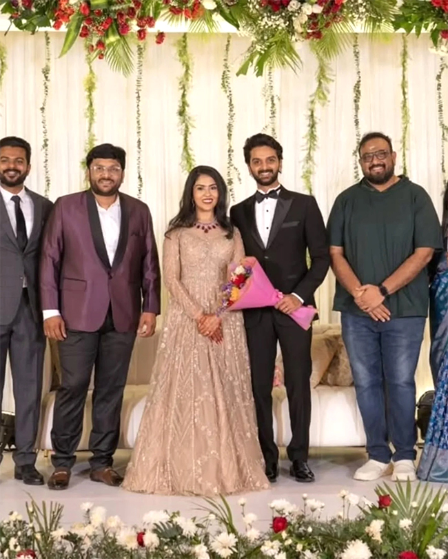 Prem Kumar's Son Kaushik Sundaram Marries Pujitha Photos8