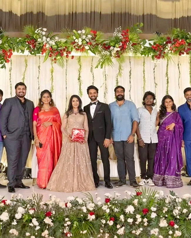 Prem Kumar's Son Kaushik Sundaram Marries Pujitha Photos9