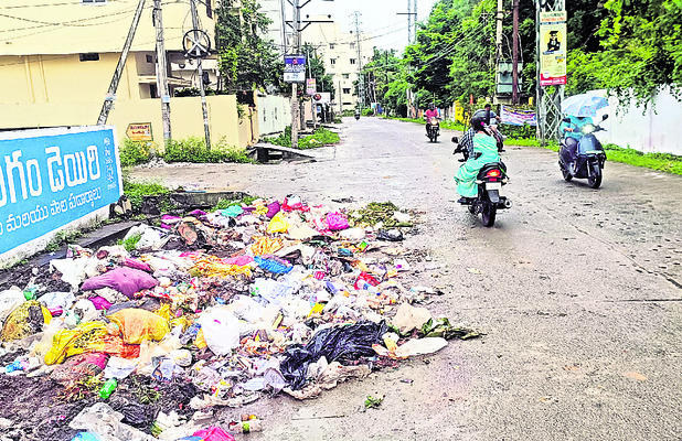 ఎక్కడి చెత్త అక్కడే..1