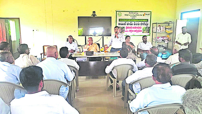 ఆయిల్పాం సాగుతో అధిక లాభాలు
1
