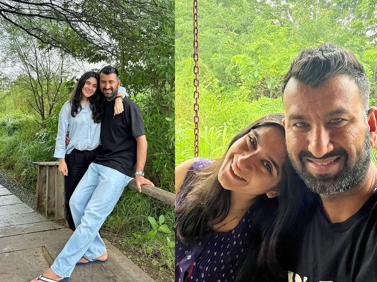 Cheteshwar Pujara couple enjoying Nature Photos1