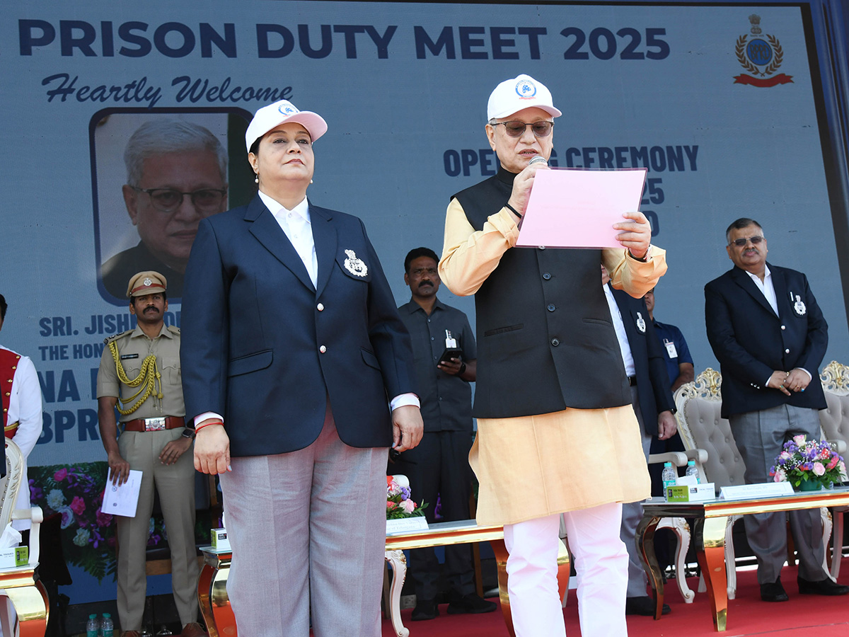 Governor Jishnu Dev Varma Inaugurates All India Prisons Duty Meet Photos3
