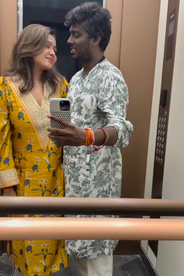 Jawan Director Atlee enjoying vacation with His wife Photos7