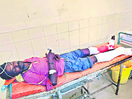 గొర్రెల మందపై దూసుకెళ్లిన లారీ 2