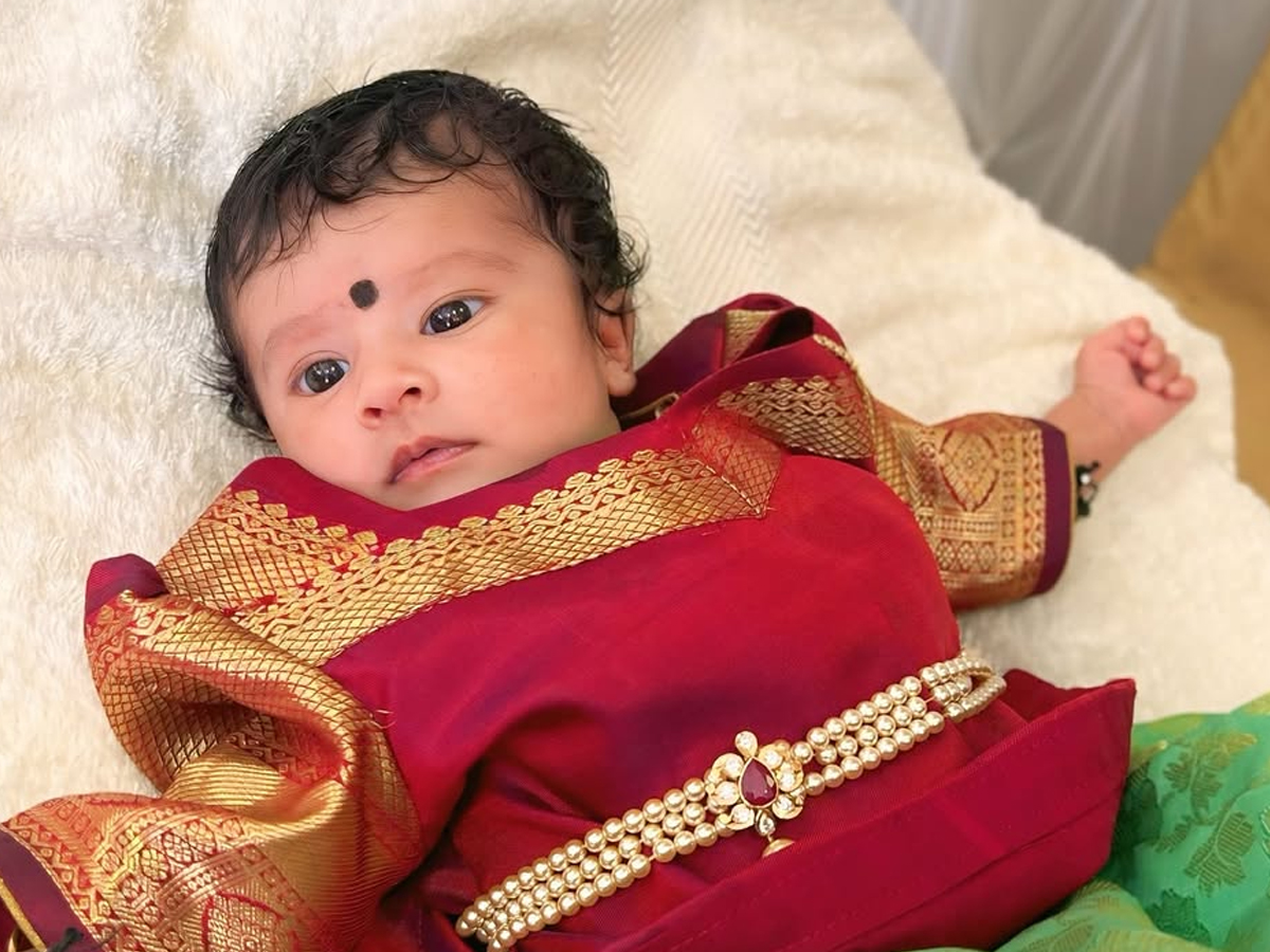 Bigg Boss Fame Gautham Krishna Brother Daughter cradle ceremony Photos12