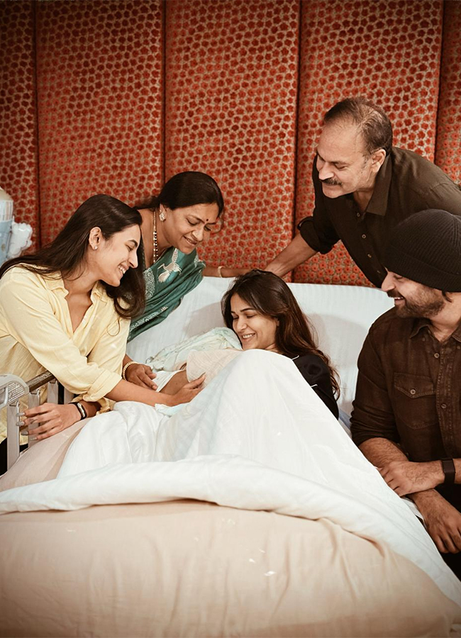 Varun Tej And Lavanya Tripathi Blessed with A Baby Boy viral pics4