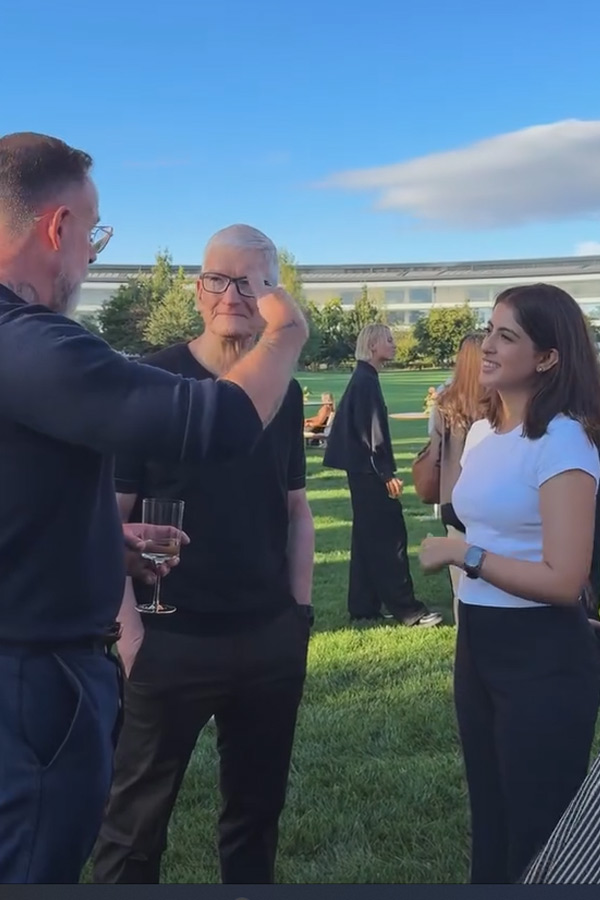 Amitabh Bachchan granddaughter Navya Naveli Nanda meets Apple CEO Tim Cook Photos9