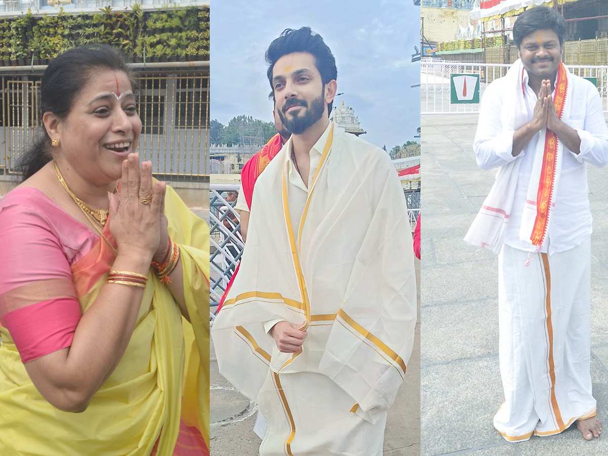 Celebrities Visits Tirumala Tirupati Photos1