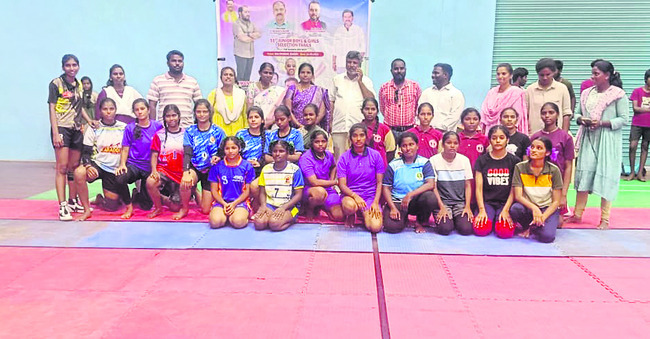 జూనియర్‌ కబడ్డీ జట్ల ఎంపిక 1