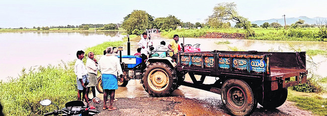 జోరు వాన.. పెరిగిన వరద4
