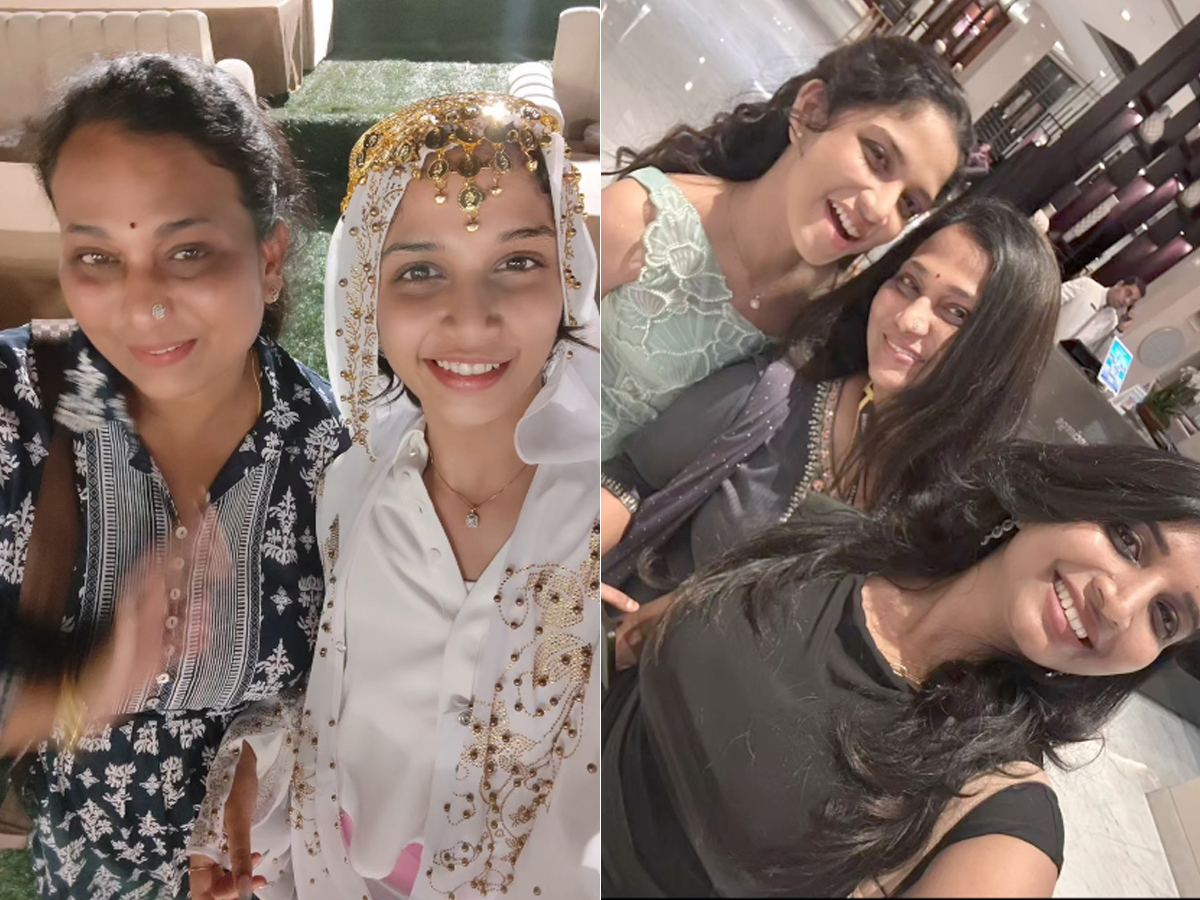 Actress Sridevi Apalla Dubai Tour With Family Photos1