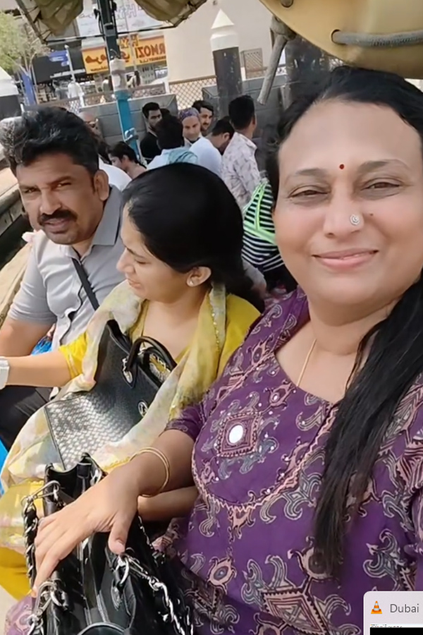 Actress Sridevi Apalla Dubai Tour With Family Photos10